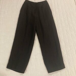 Talbots Vintage Linen Cropped Pants